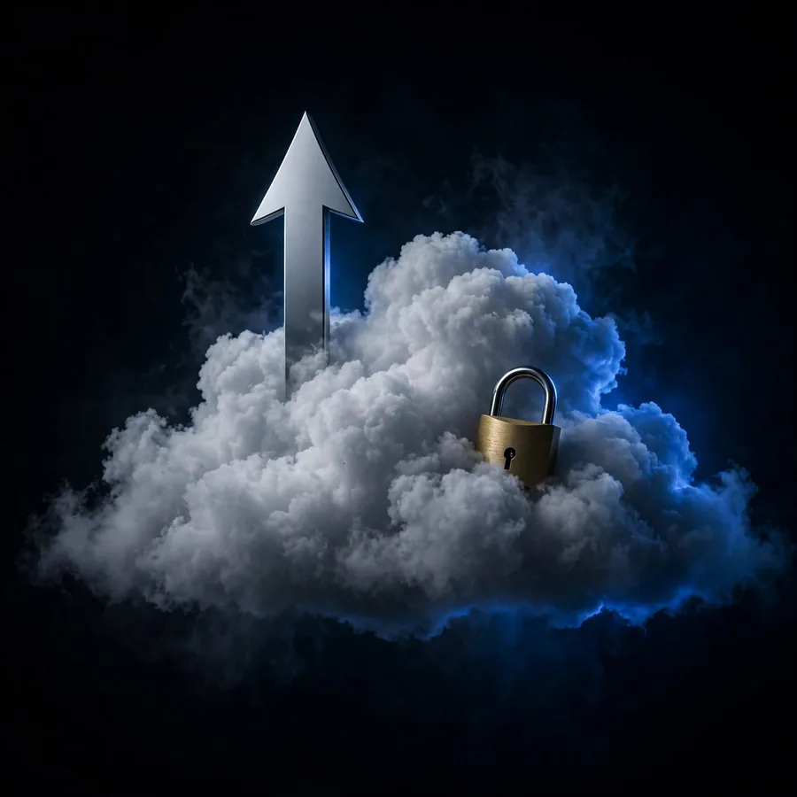 Off-site cloud copy set-up